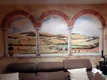 Murales de papel y vinilos